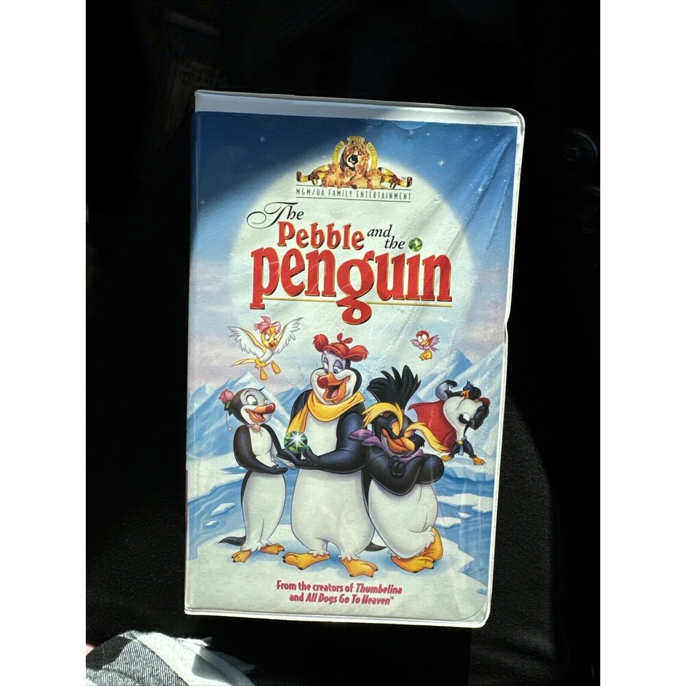 The‎ Pebble and the Penguin VHS Video Cassette Tape 1995 Clam Shell Case
